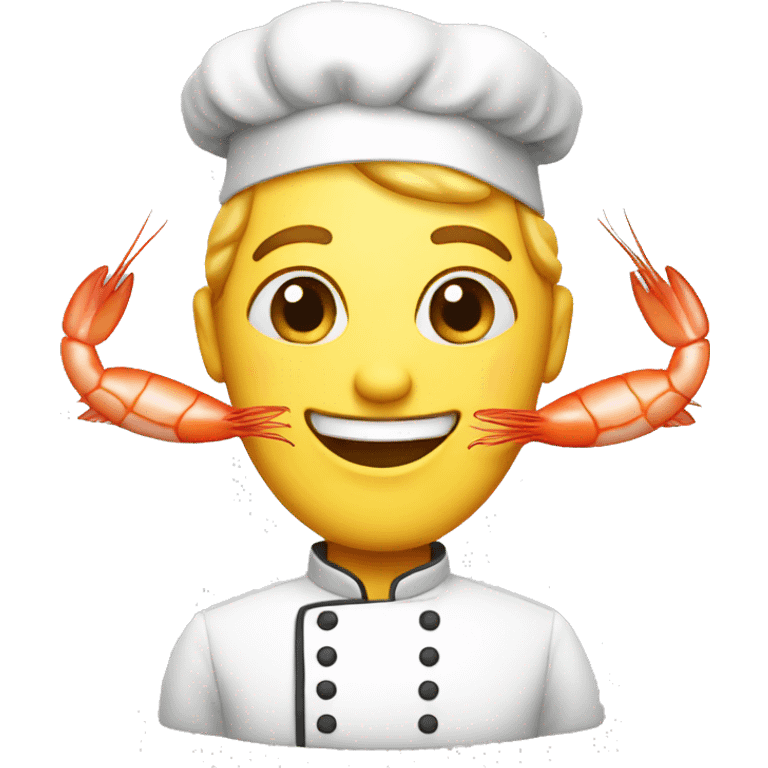 chef shrimp emoji