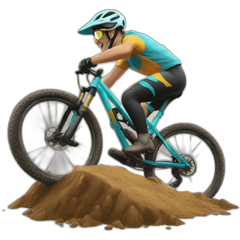 MountainBike dirt emoji