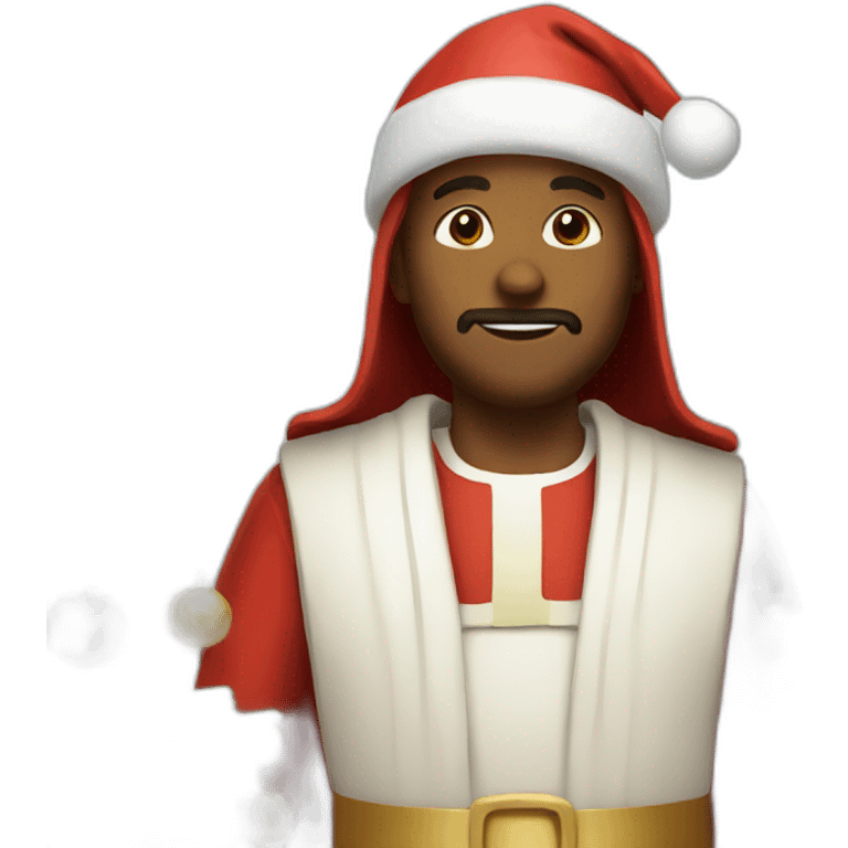 Christmas holy emoji