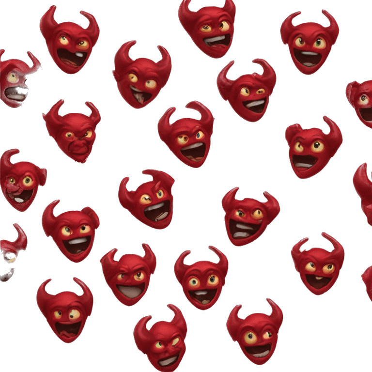 Devil heart emoji