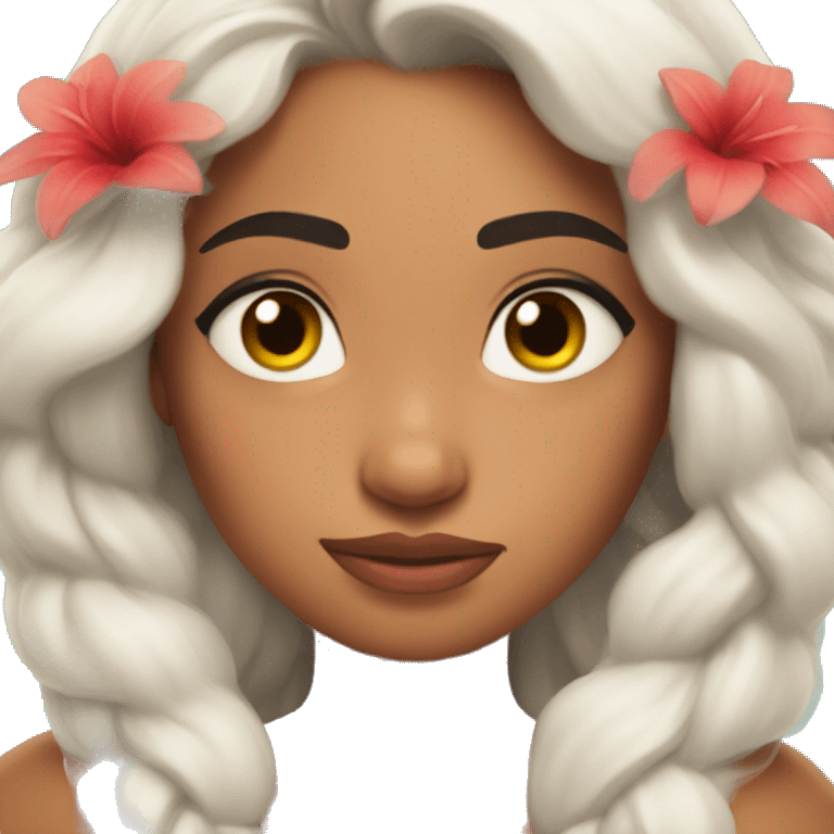 moana eyes closed emoji