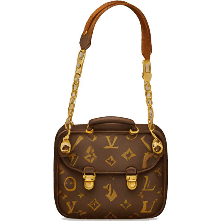 LV bag emoji