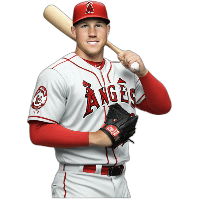 mike trout emoji