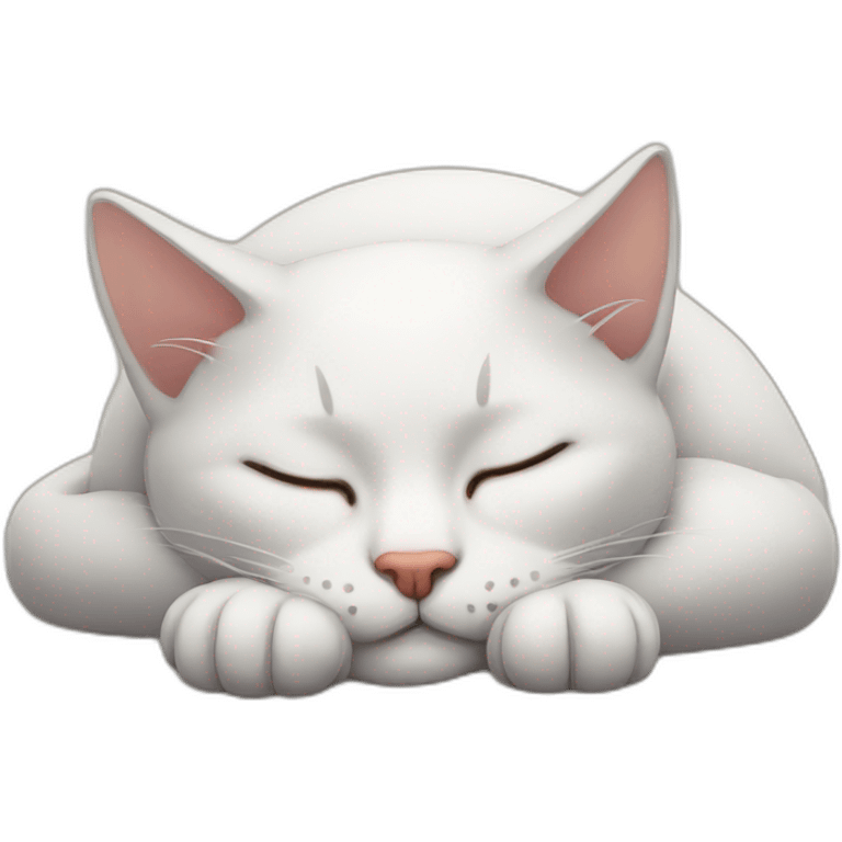 sleeping cats emoji