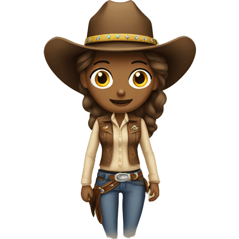 Cowgirl emoji