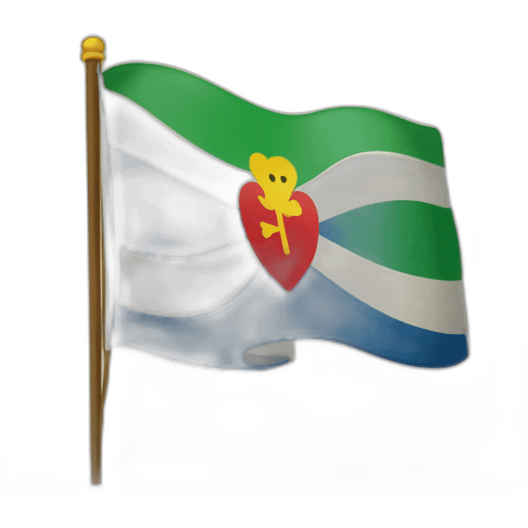 Nouveau drapeau de la Martinique emoji