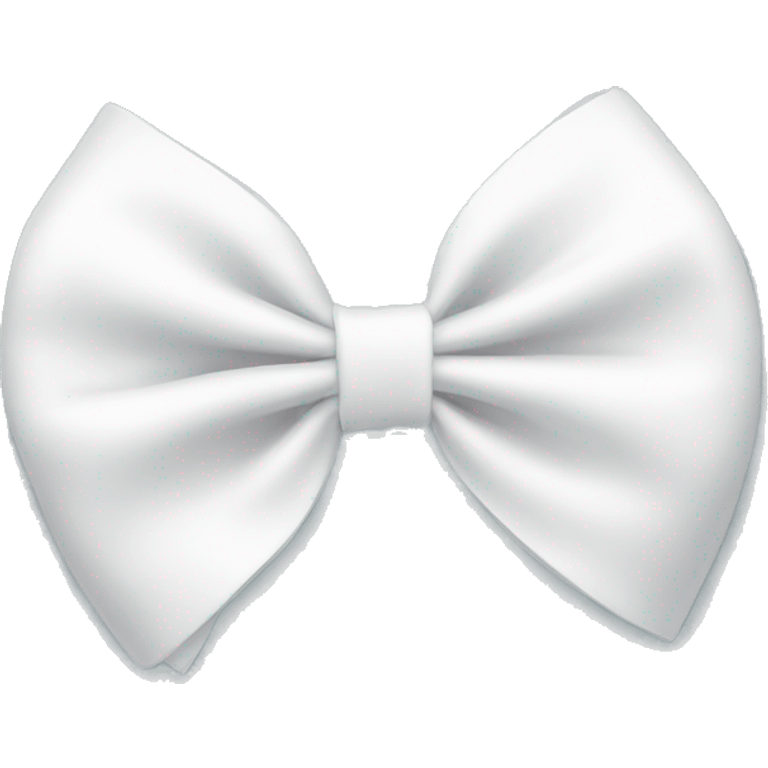 cute white bow emoji