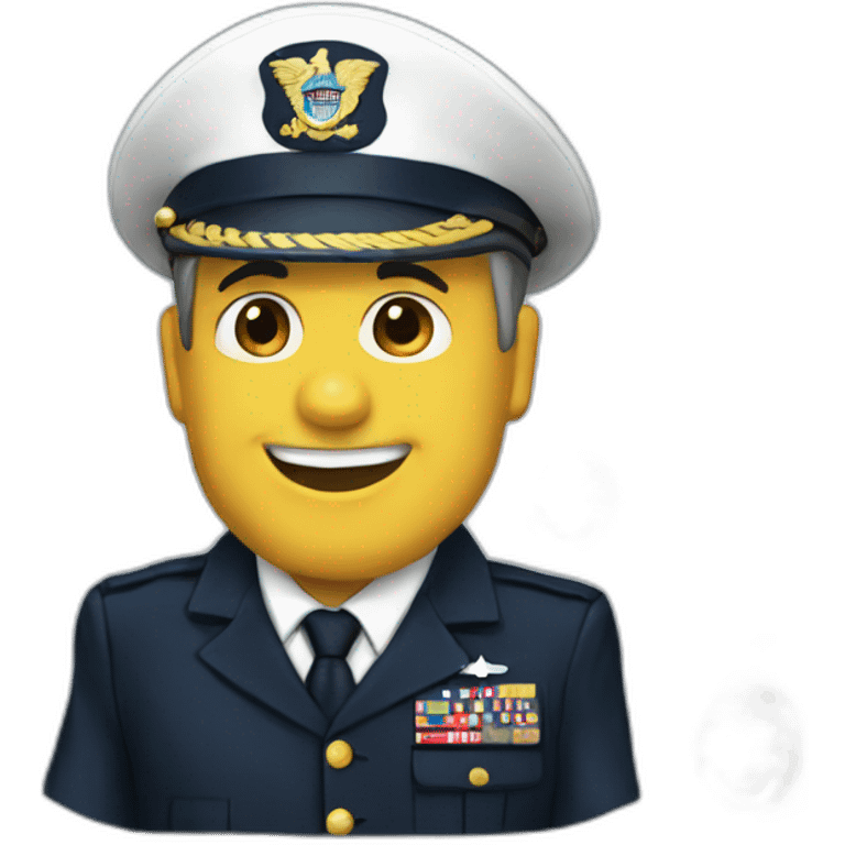 Sargento navy emoji