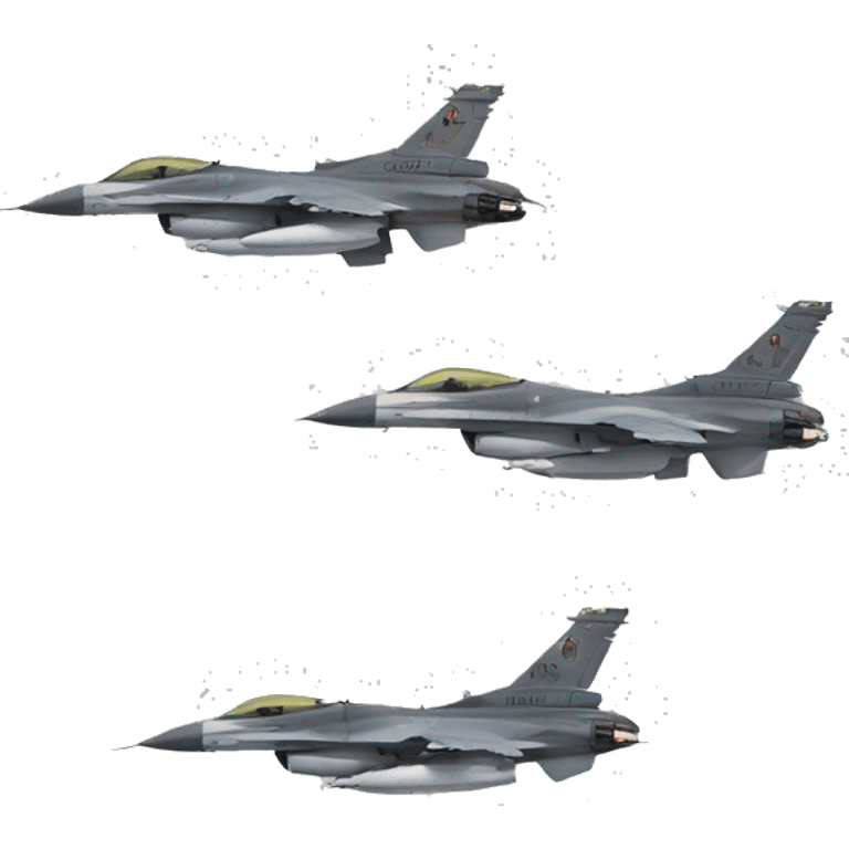 F16 fighting falcons emoji