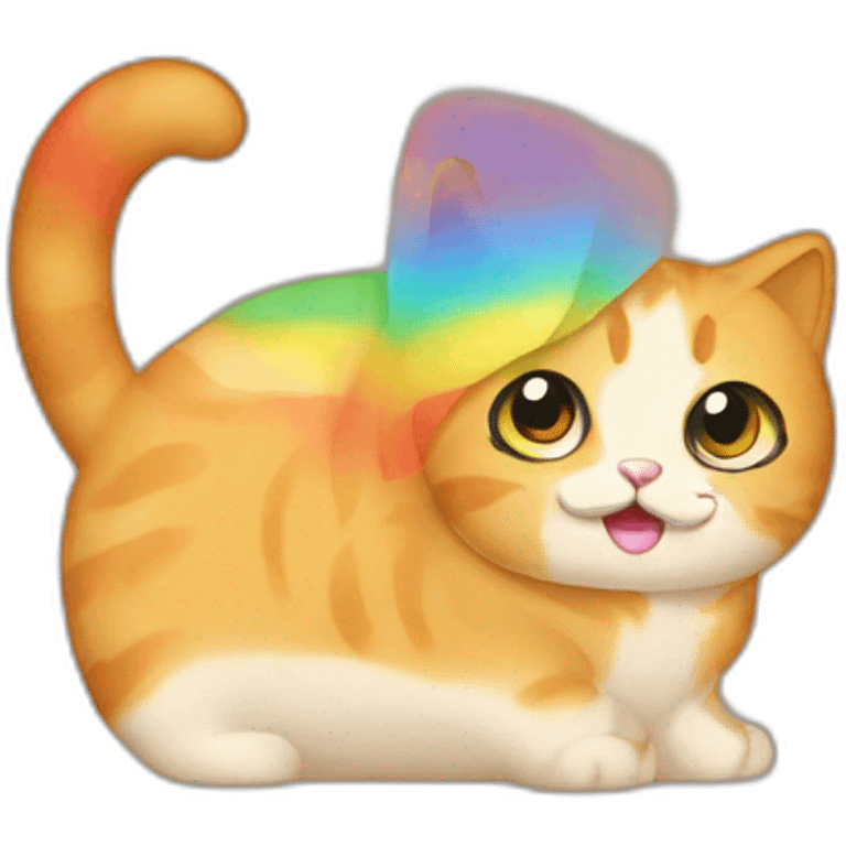 CAT Witz a Rainbow bread emoji