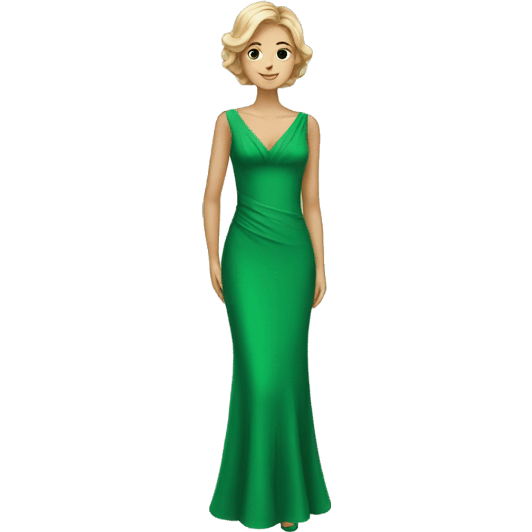 green dress emoji