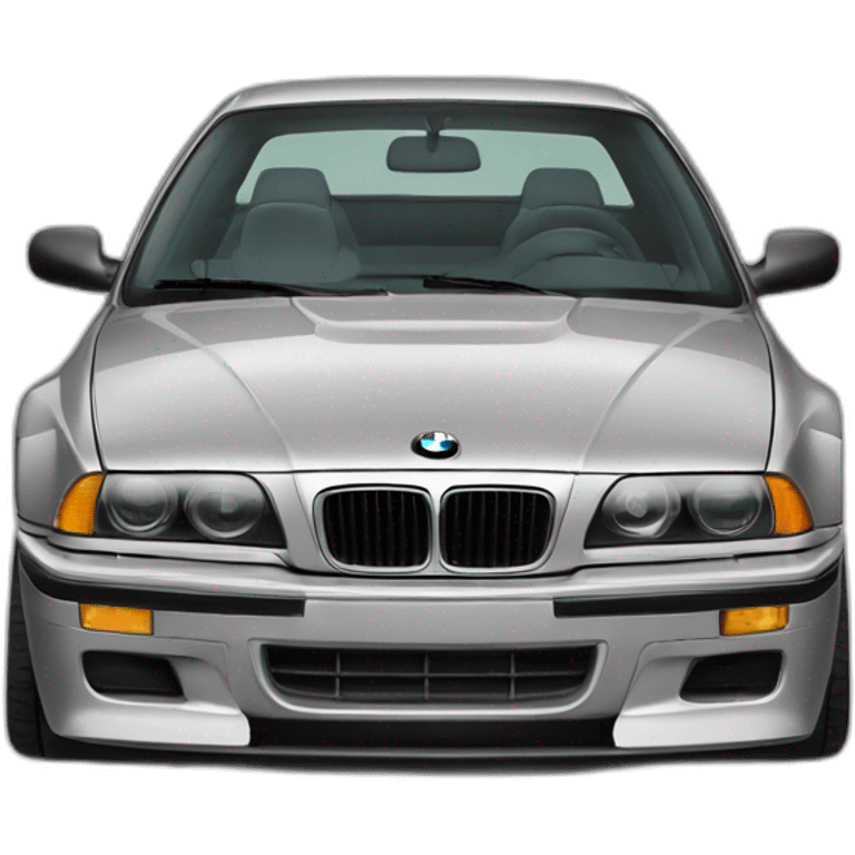 Bmw e36 calypsorot stance emoji