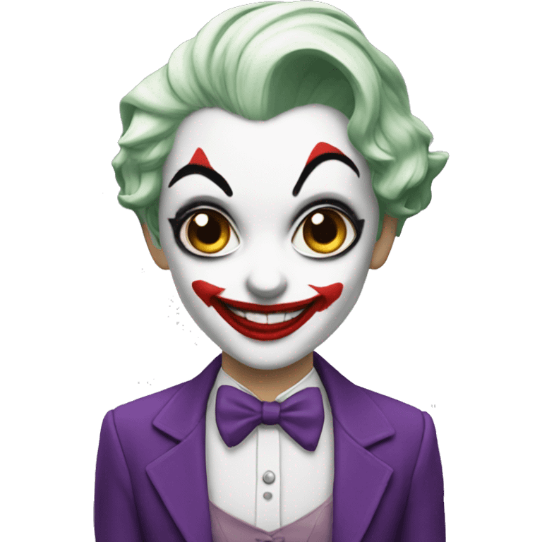 Joker as girl  emoji