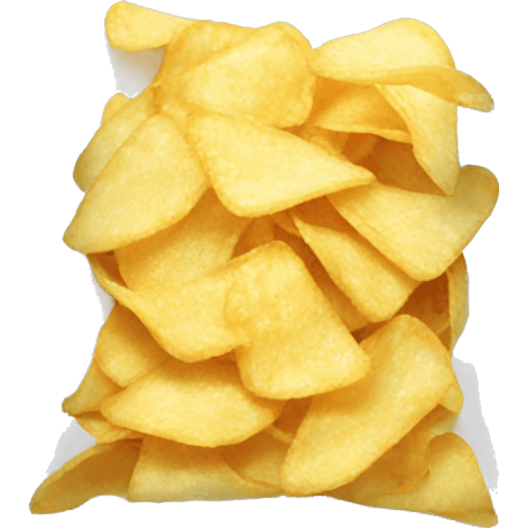 plain bag of chips emoji