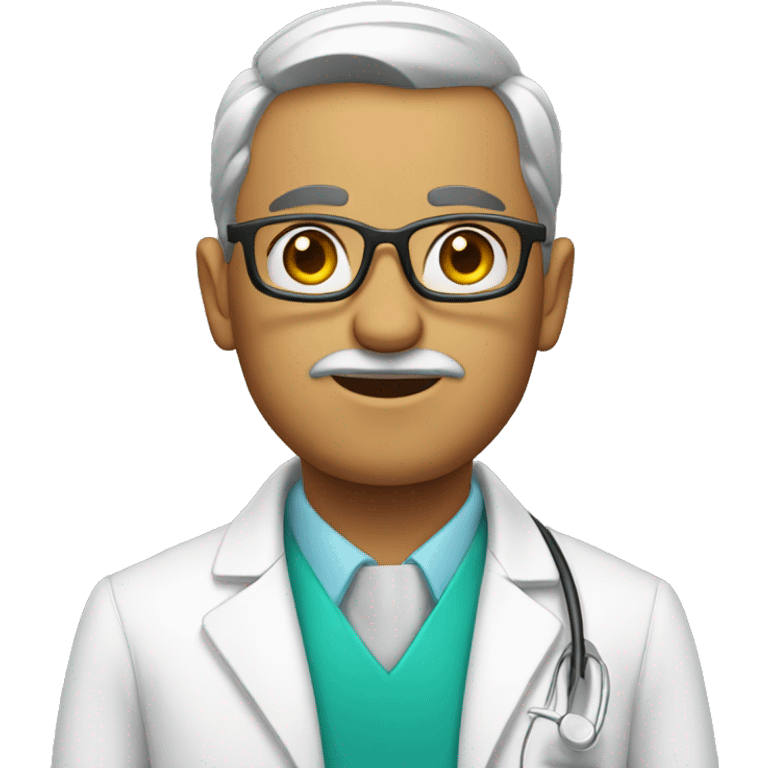 Pharmacist judging you emoji