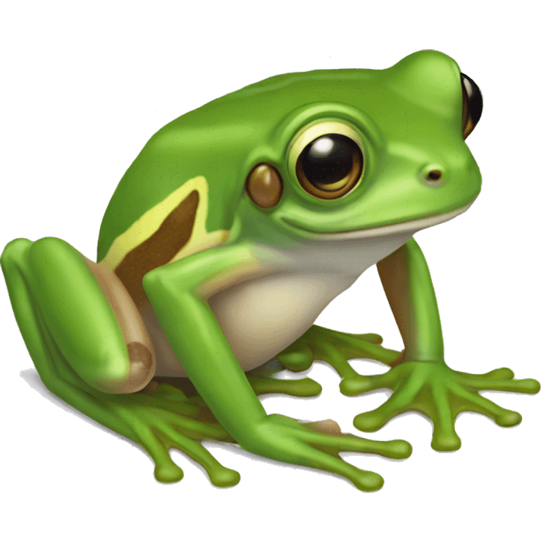 australian green tree frog emoji