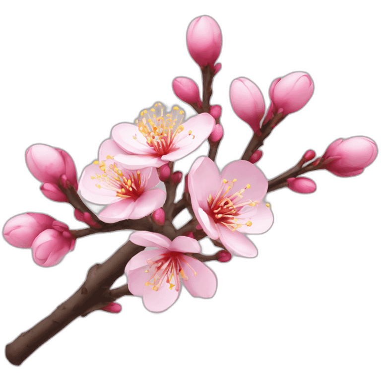 Plum blossom emoji