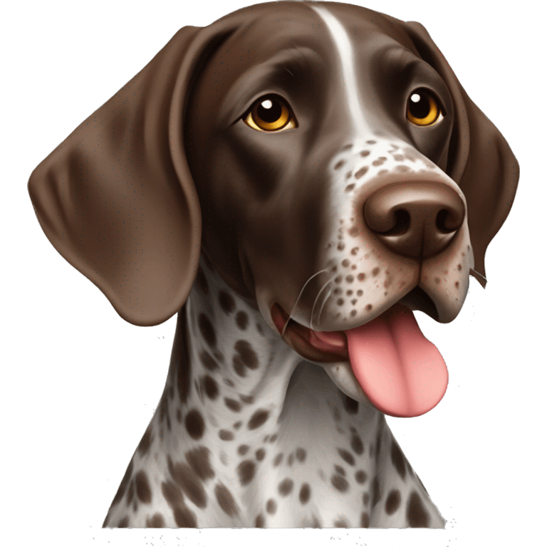 German shorthair pointer emoji