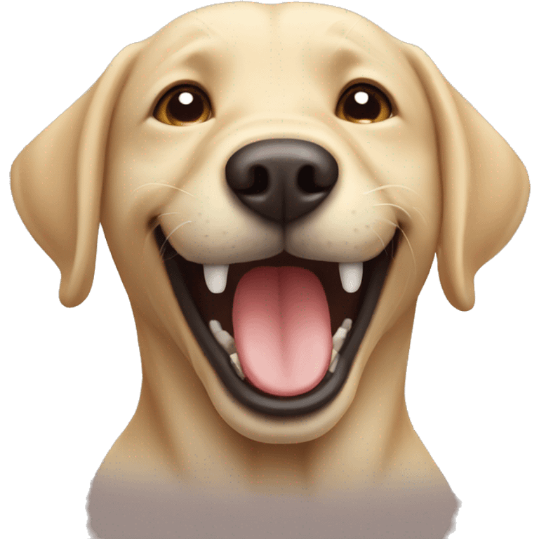 laughing Labrador emoji