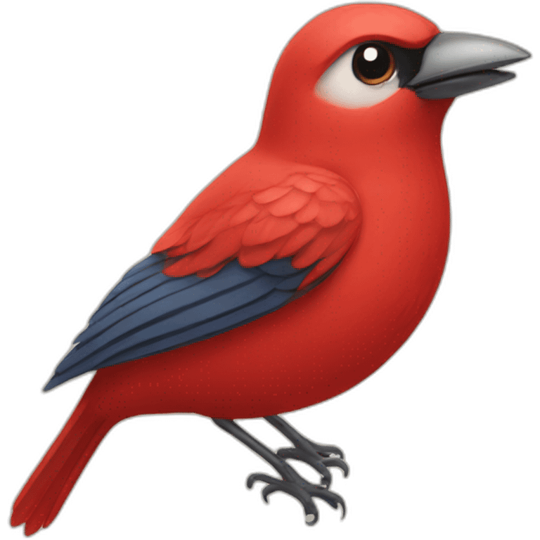 red bird emoji