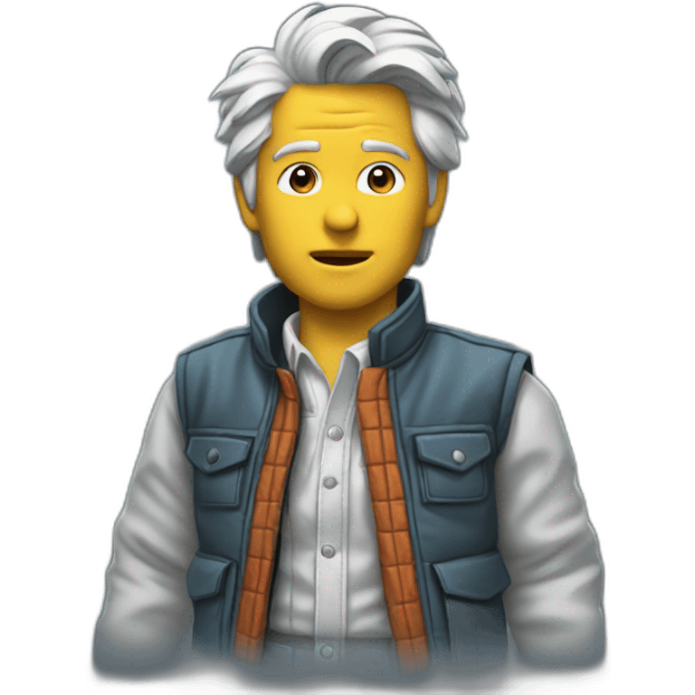 back to the future emoji