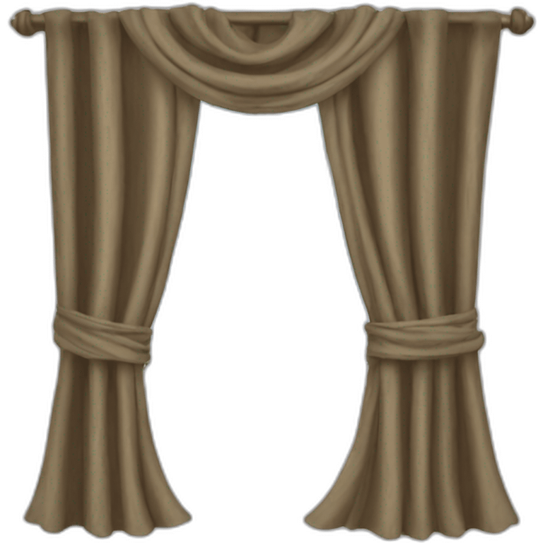 curtains emoji