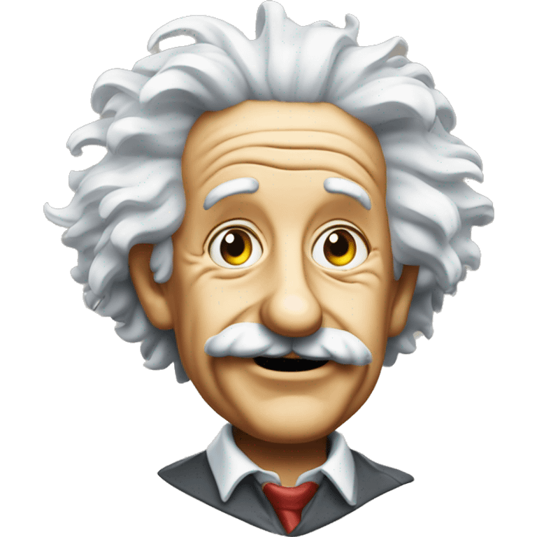 zesty einstein scraping for dimes emoji