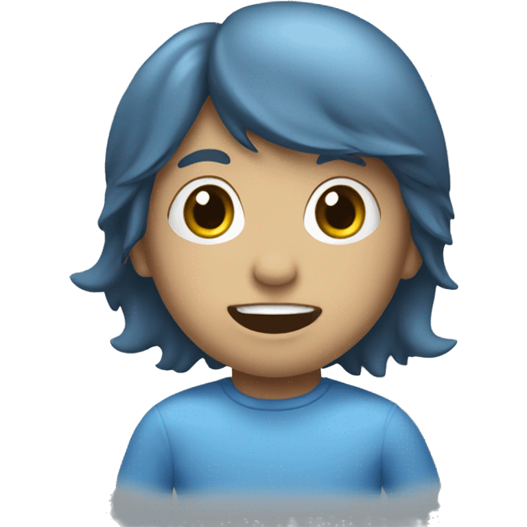 Blue bootle emoji