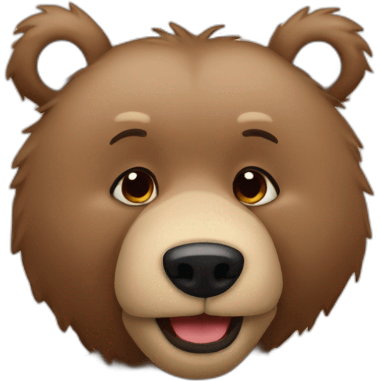 Bear saying Veronica emoji