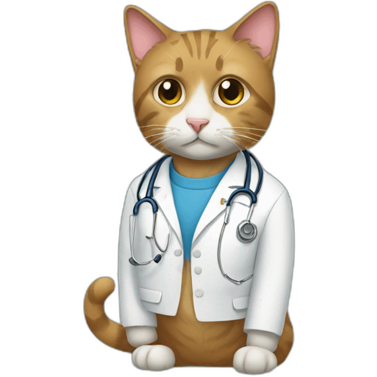 Doc cat emoji