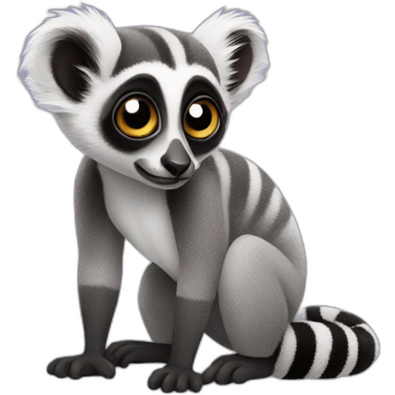 lemur emoji