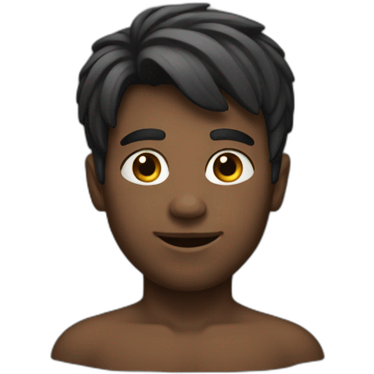 Homme nu emoji