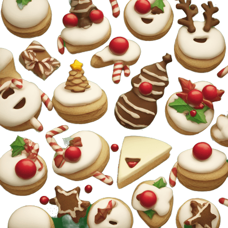 christmas dessert emoji