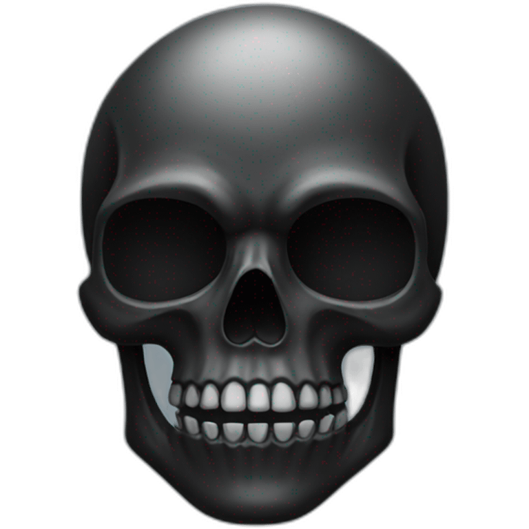 black skull  emoji