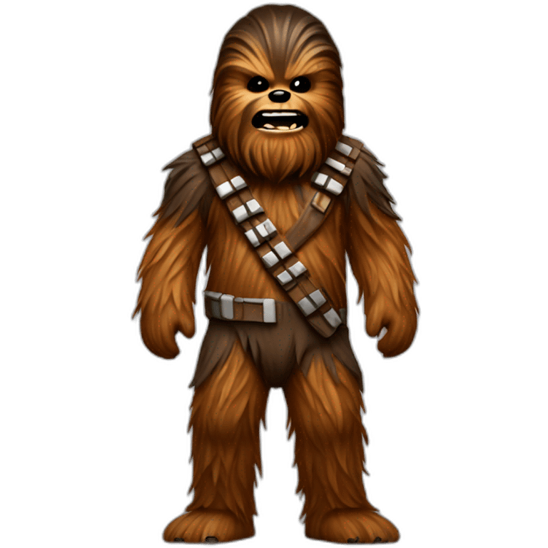 Chewbacca body emoji