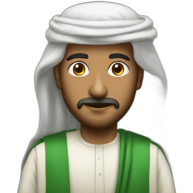 A Saudi man emoji