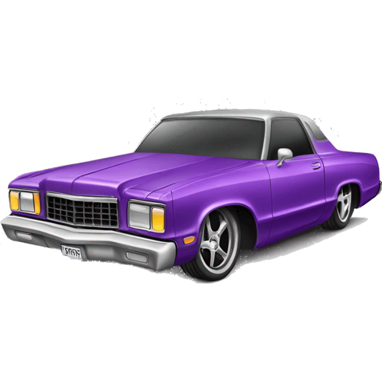 Low rider car  emoji