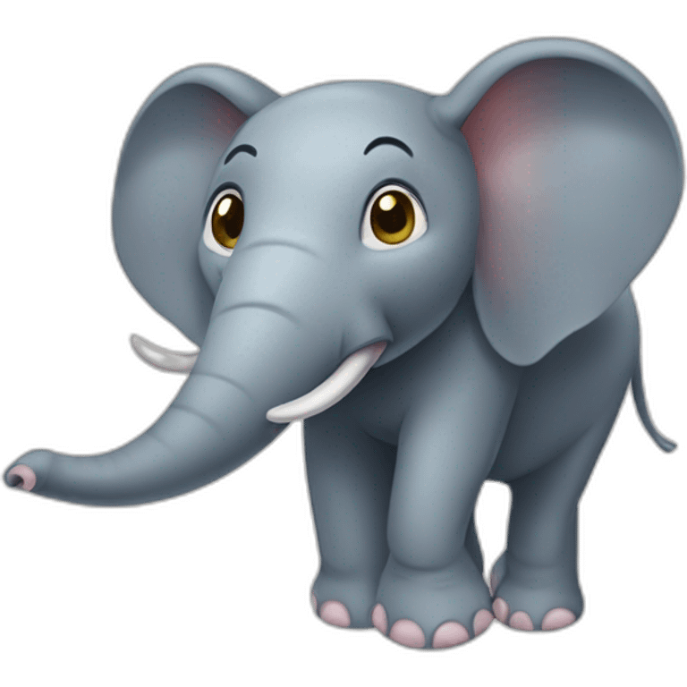 Éléphant souris emoji