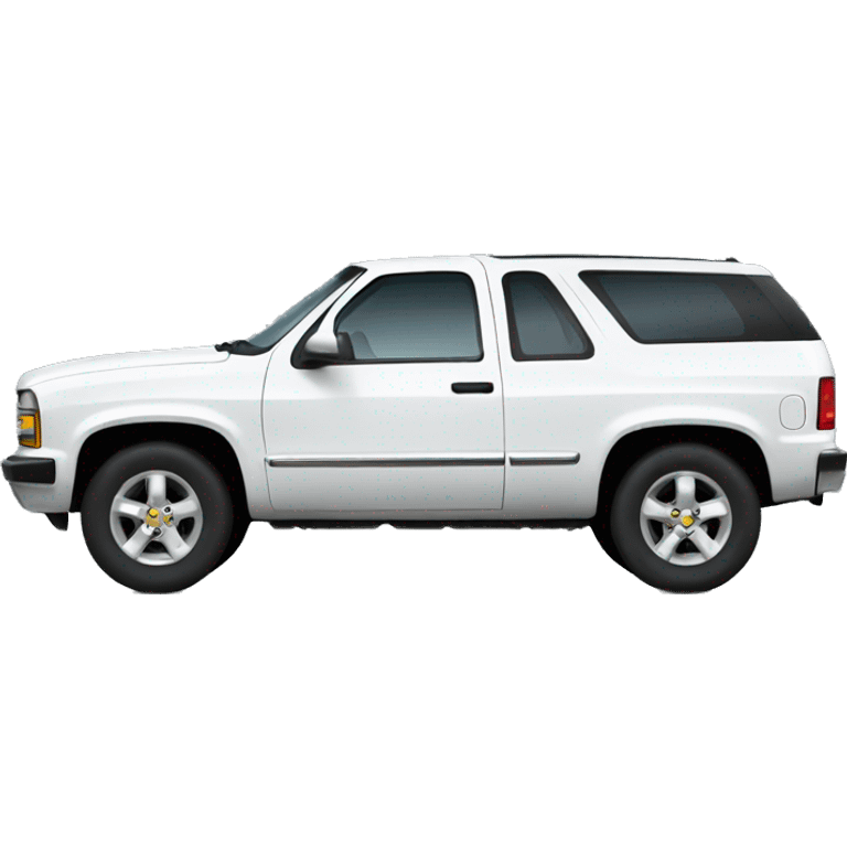 White Chevrolet blazer emoji