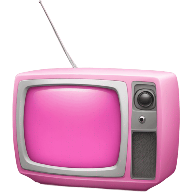 pink TV emoji