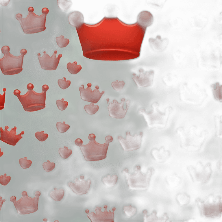 Red crown emoji