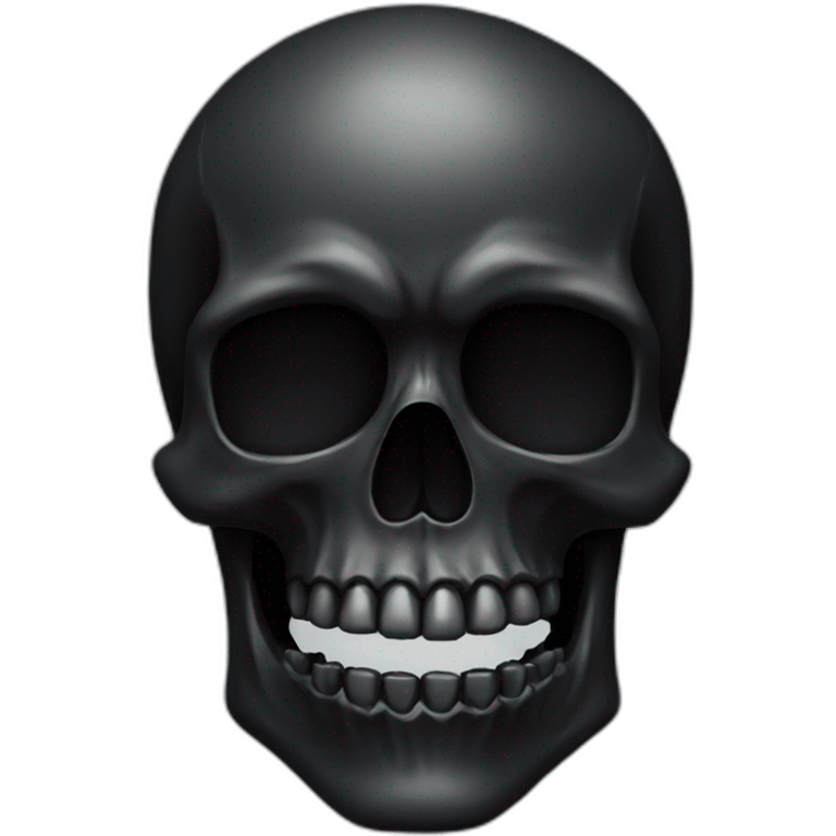 black skull emoji