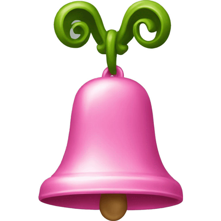 pink bell emoji