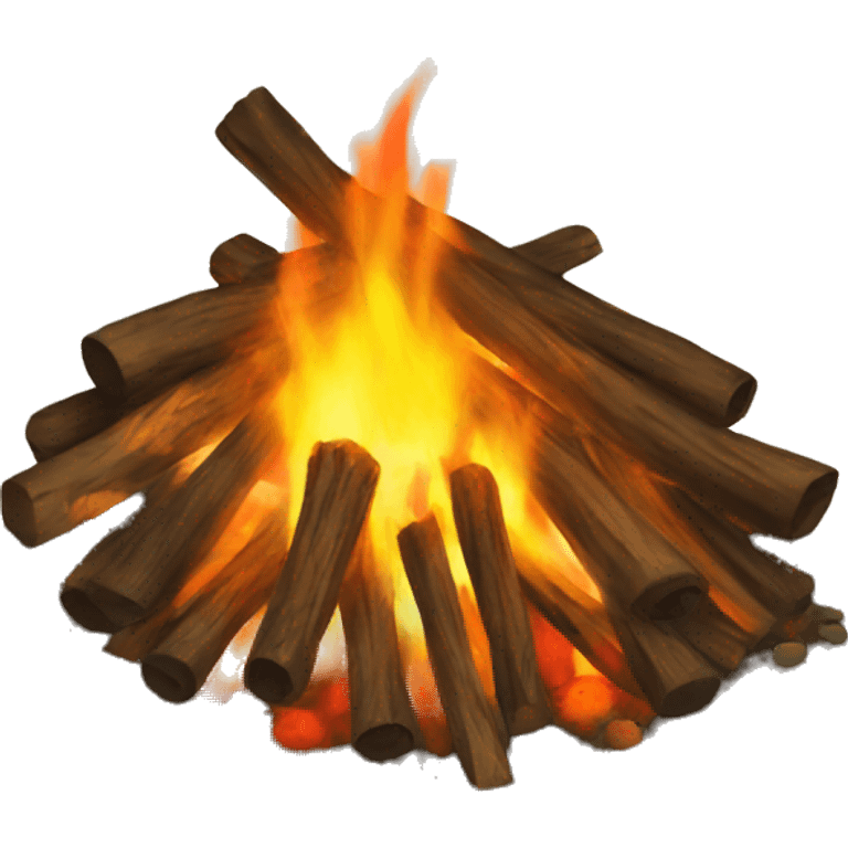 holi bonfire  emoji