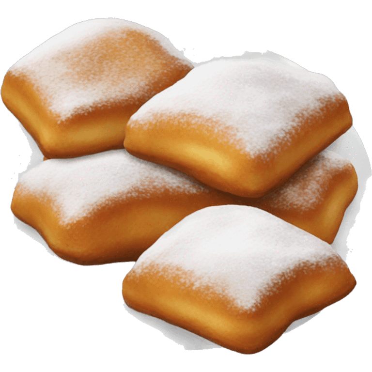 beignets flat emoji