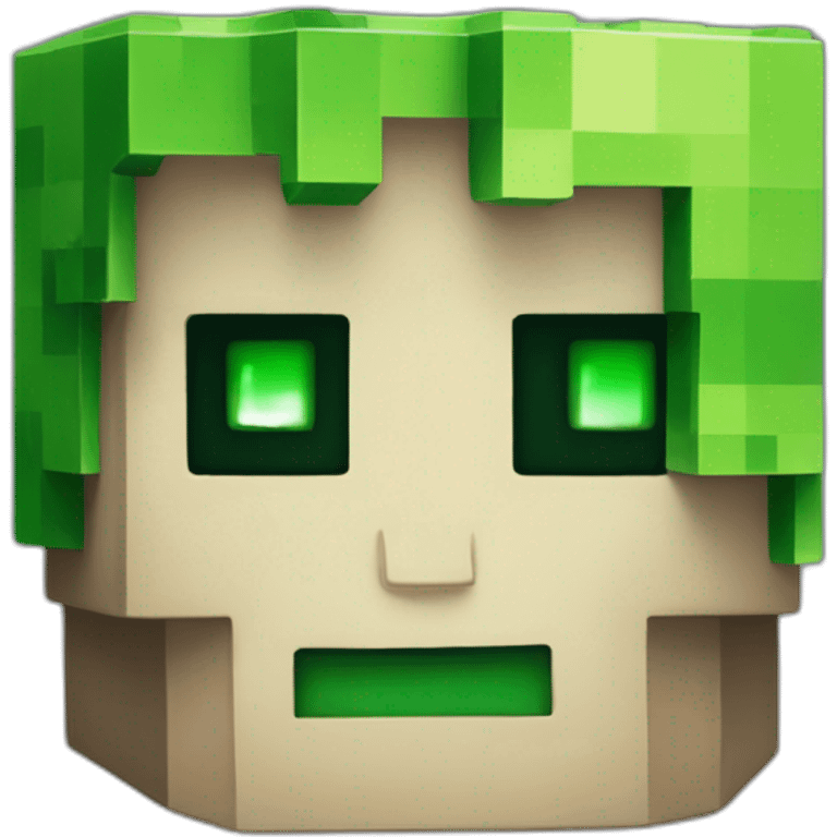 Minecraft creeper emoji