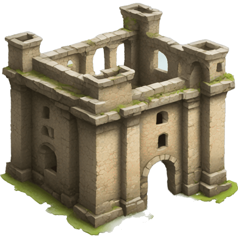 old ruin emoji