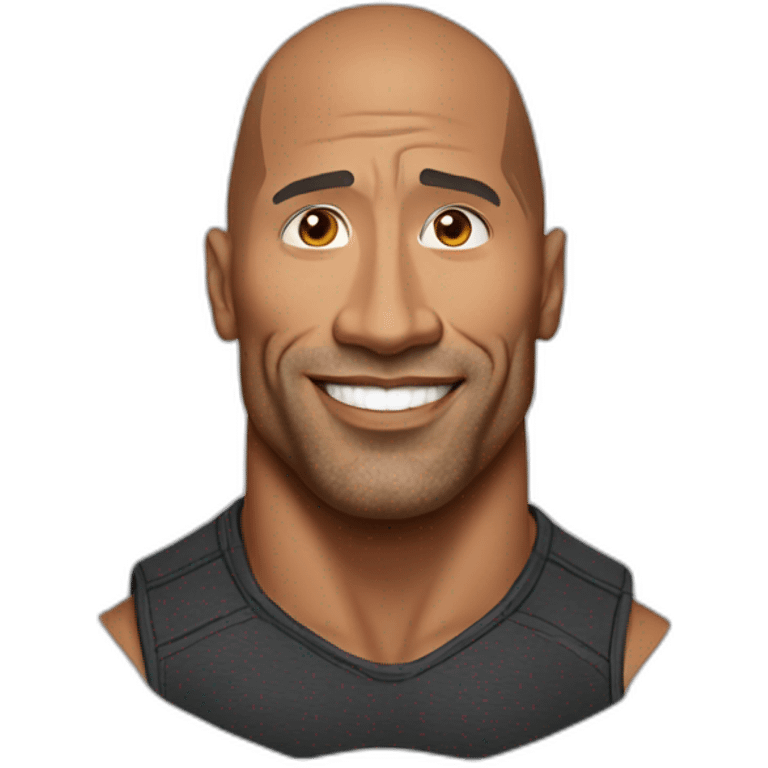 Dwayne, The Rock Johnson emoji