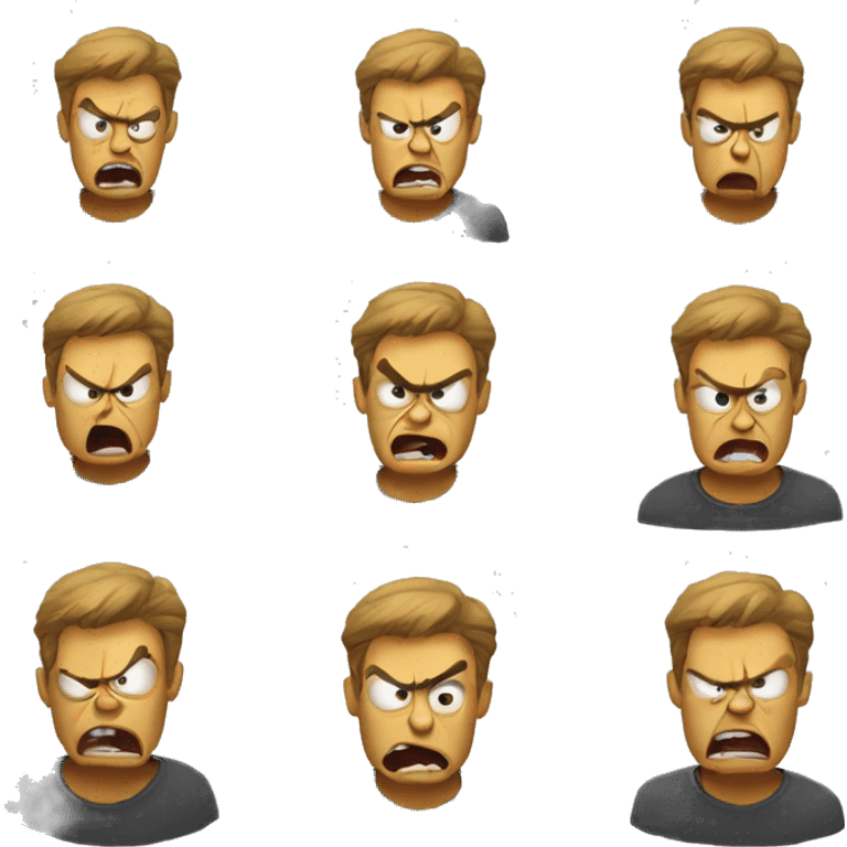 angry and confused emoji emoji