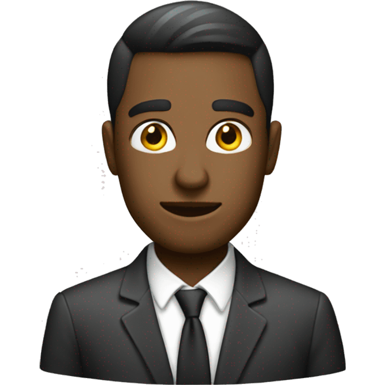 Create cheater in business emoji emoji